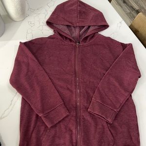 Art Class girls hoodie w zipper size 10-12